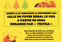 Marché de Noël organisé par le Comité des Fêtes Festiga