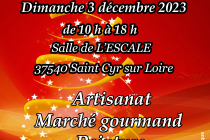 Marché de Noël de Saint Cyr sur Loire