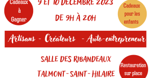 Marché de Noël, salle des Ribandeaux 