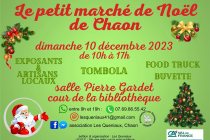 le petit marché de Noël de Chaon
