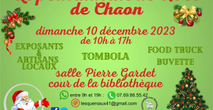 le petit marché de Noël de Chaon