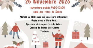 Marché de Noël de l'APE de Saliès 
