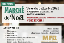 Marché de noël de la MFR à Salins les Bains
