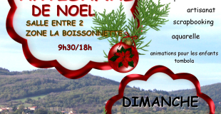 MARCHÉ ARTISANAL DE NOËL 