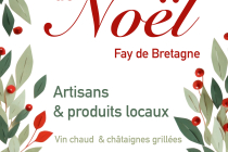 Marché de noel 2023 de fay de bretagne 44