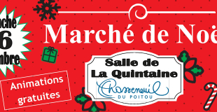 Marché de Noël à Chasseneuil 