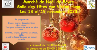 Marché de Noël de Boves (80)