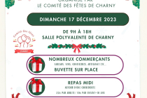 Marché de Noël (principalement artisanal) à CHARNY (77)