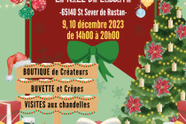 Marché de Noël 2023 à l'Abbaye de Saint Sever de Rustan (65) 