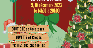 Marché de Noël 2023 à l'Abbaye de Saint Sever de Rustan (65) 