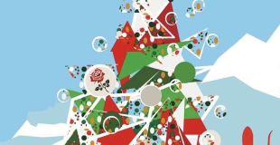 Marche de Noël rouez 2023. Noël au ski 