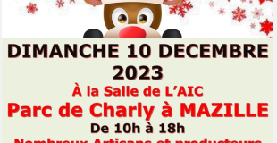 Marché de Noël 2023 à Mazille