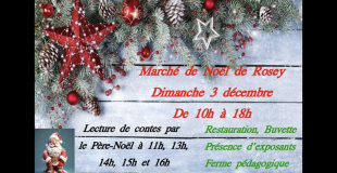 Marché de Noël à Rosey (70000)