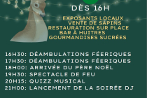 Marché de Noël festif
