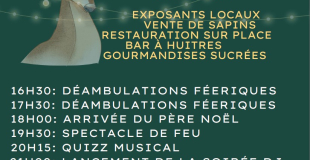 Marché de Noël festif