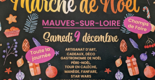 Marché de Noël de Mauves sur Loire (44470)