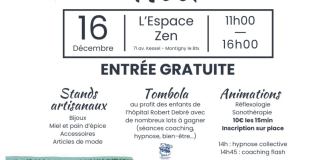 Fête de Noël à l 'Espace Zen Montigny le Bretonneux 78