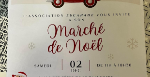 Marché de Noël Association Escapade 