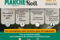 Marché de Noël de la MFR - Salins les Bains - 08 déc 2024