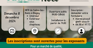 Marché de Noël de la MFR - Salins les Bains - 08 déc 2024