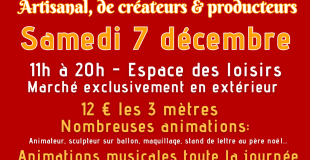 Marché de noël artisanal et de producteurs - 4e édition