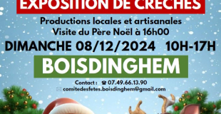 Le petit Marché de Noël artisanal de Boisdinghem (62)