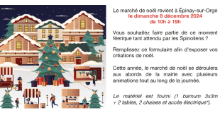 Marché de Noël Epinay-sur-Orge 2024