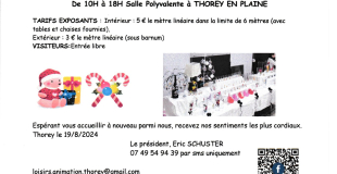 17ème Marché de Noël à Thorey en Plaine