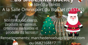 Marché de Noel 2024 SAGC RINK HOCKEY CESTAS