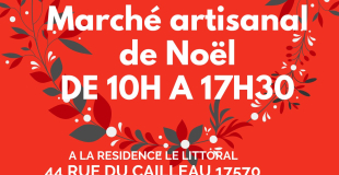 Marché artisanal de Noël au Littoral