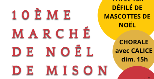 10ème marché de noël de Mison