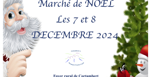 Marché de Noël 2024 à Cortambert 71