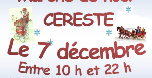 Marché des Noël de Céreste en Luberon