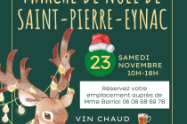 Marché de Noel à St Pierre- Eynac le 23 Novembre