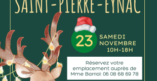 Marché de Noel à St Pierre- Eynac le 23 Novembre