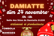 marché de noël de Damiatte