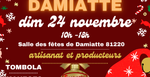 marché de noël de Damiatte
