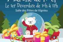 Marché de Noël 2024 du Sou des Écoles de Vignieu.