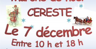 Marché des Noël de Céreste en Luberon