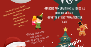 marché de noël du Sou des écoles de l'Abergement 