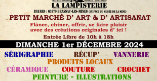 Petit marché de Noël d'art et d'artisanat