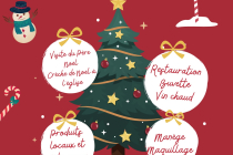 Marché de Noël 2024 à Cuguen (35)