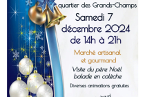 Marché de Noël Place des Sorbiers à Châteauroux (36)