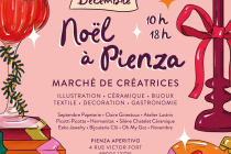 Noël à Pienza, marché de créatrices lyonnaises