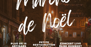 Marché de Noël nocturne