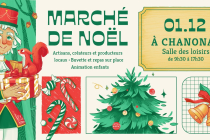 6 eme édition marché de noël Chanonat 