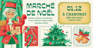 6 eme édition marché de noël Chanonat 