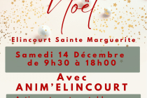 Marché de Noêl à Elincourt-Ste-Marguerite (60)