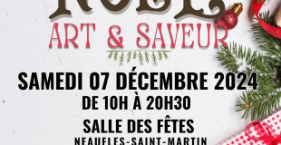 3 ème éditions du marché de Noël Art et Saveurs 