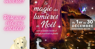 La Magie des Lumières de Noël sous Terre